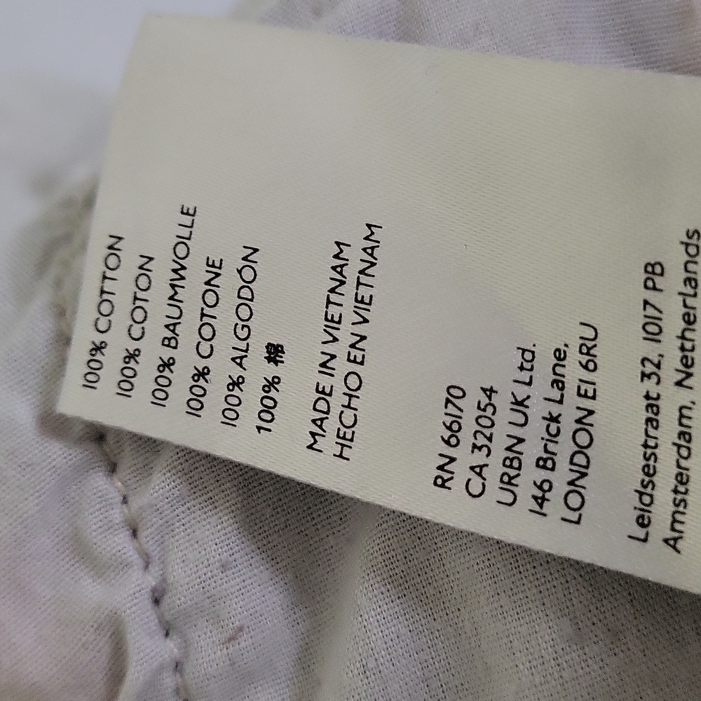 Urban Outfitters Zodiac Corduroy Pants Lavender Gold Astrology Unisex Size L - Picture 9 of 13